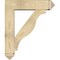 Ekena Millwork Funston Arts and Crafts Rough Sawn Bracket w/ Offset Brace, Douglas Fir, 8"W x 32"D x 38"H BKT0806X32X38FST03RDF - alternate 3